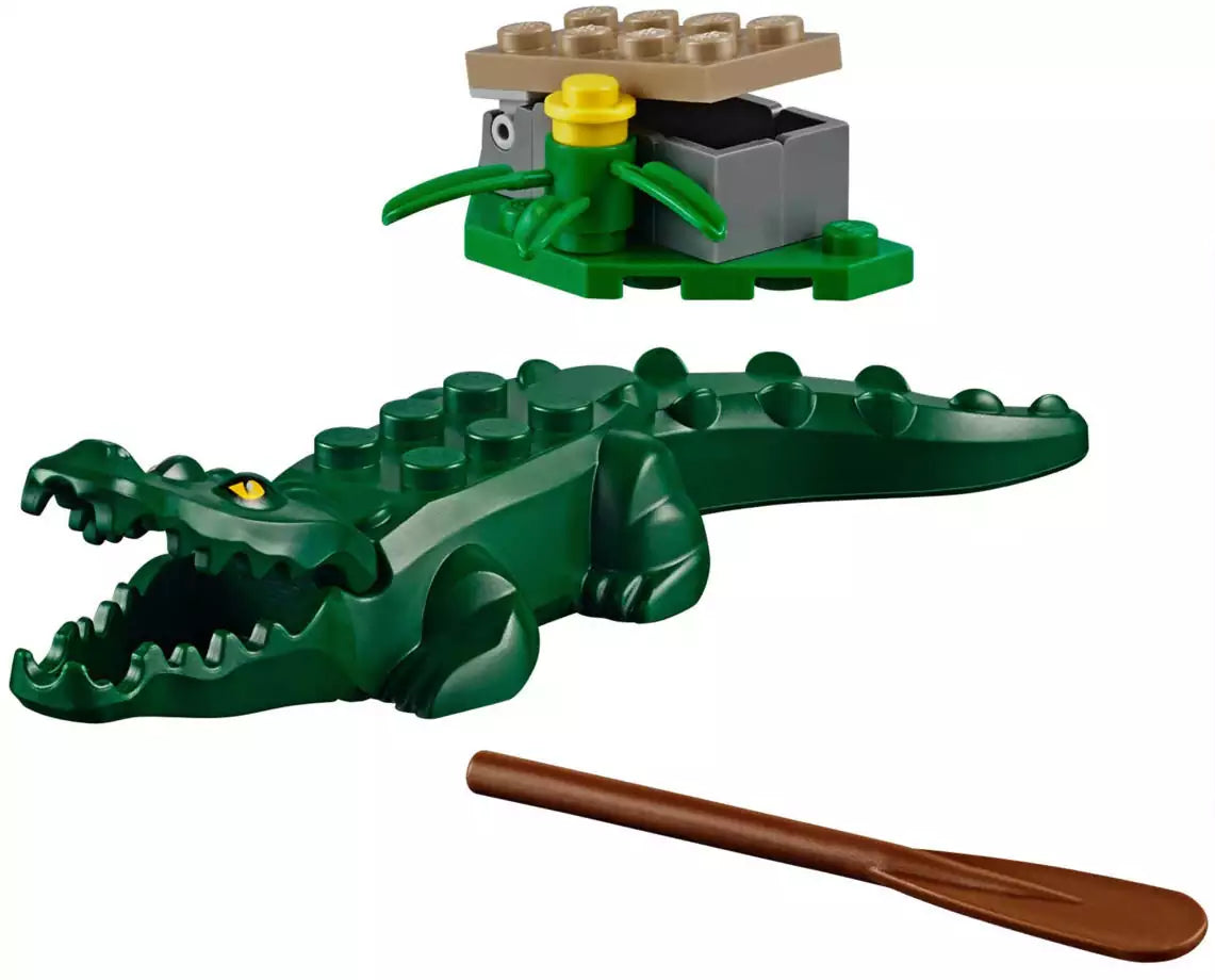 LEGO City 60070 Verfolgungsjagd mit dem Wasserflugzeug, Krokodil