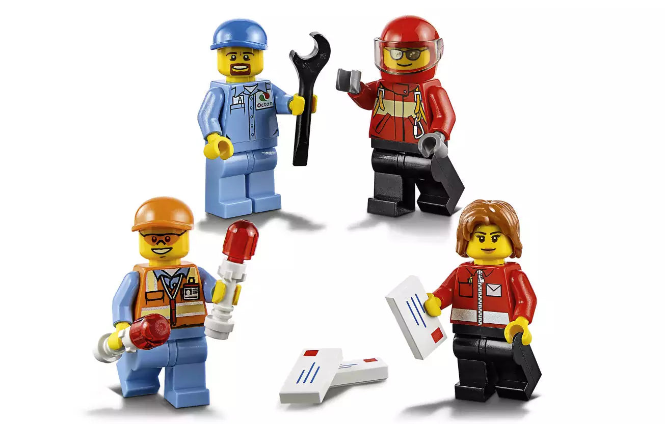 LEGO City 60100 Flughafen Starter-Set, Minifiguren
