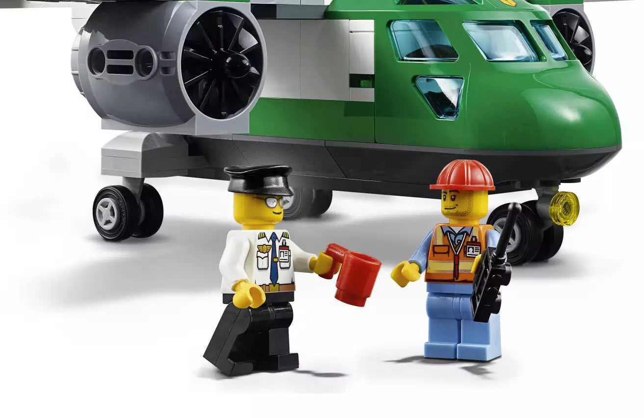 LEGO City 60101 Flughafen-Frachtflugzeug, Detail 1