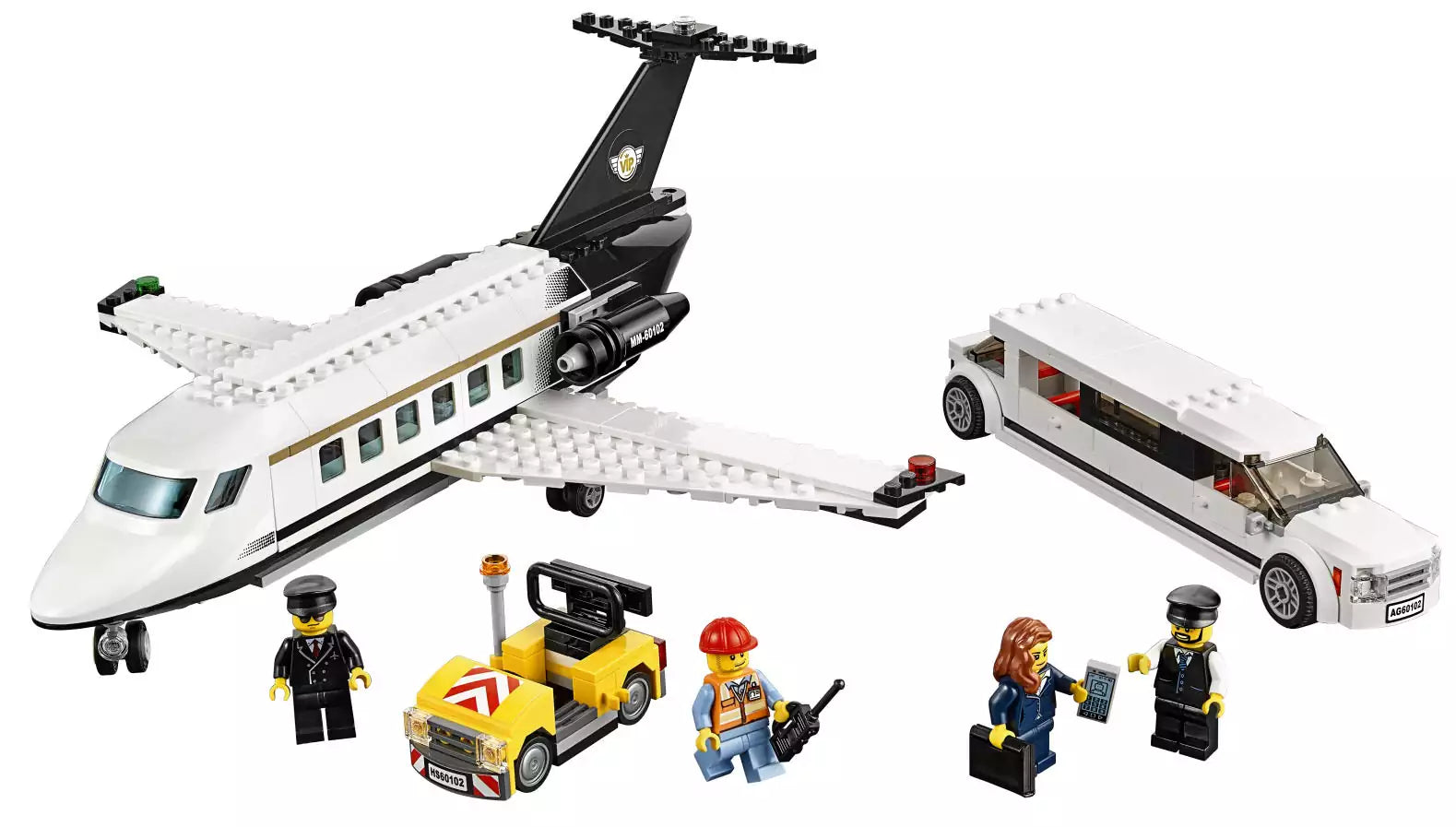 LEGO City 60102 Flughafen VIP-Service, Inhalt
