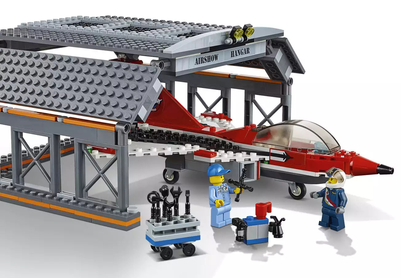 LEGO City 60103 Große Flugschau, Hangar