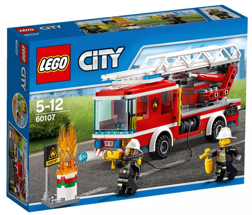 LEGO City 60107 Feuerwehrfahrzeug mit fahrbarer Leiter