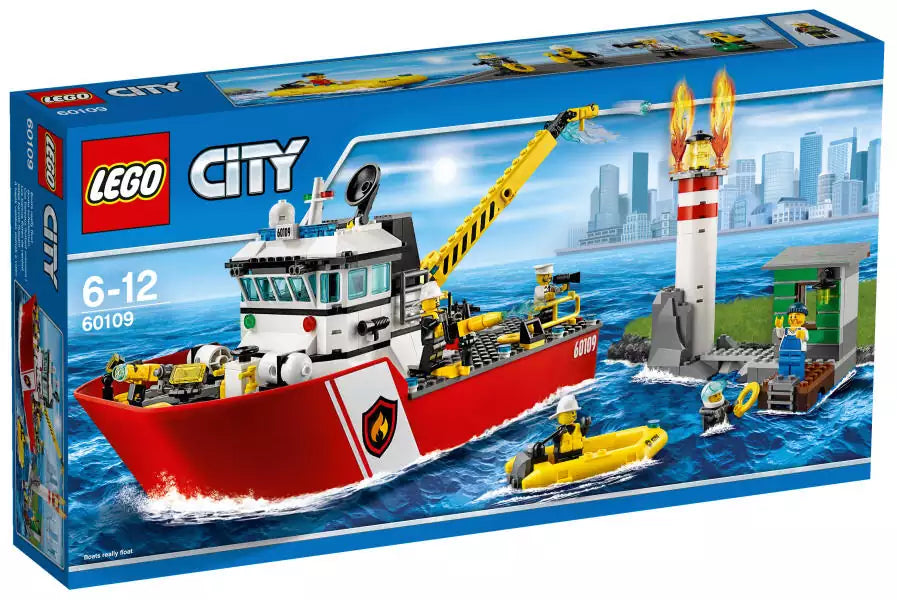 LEGO City 60109 Feuerwehrschiff