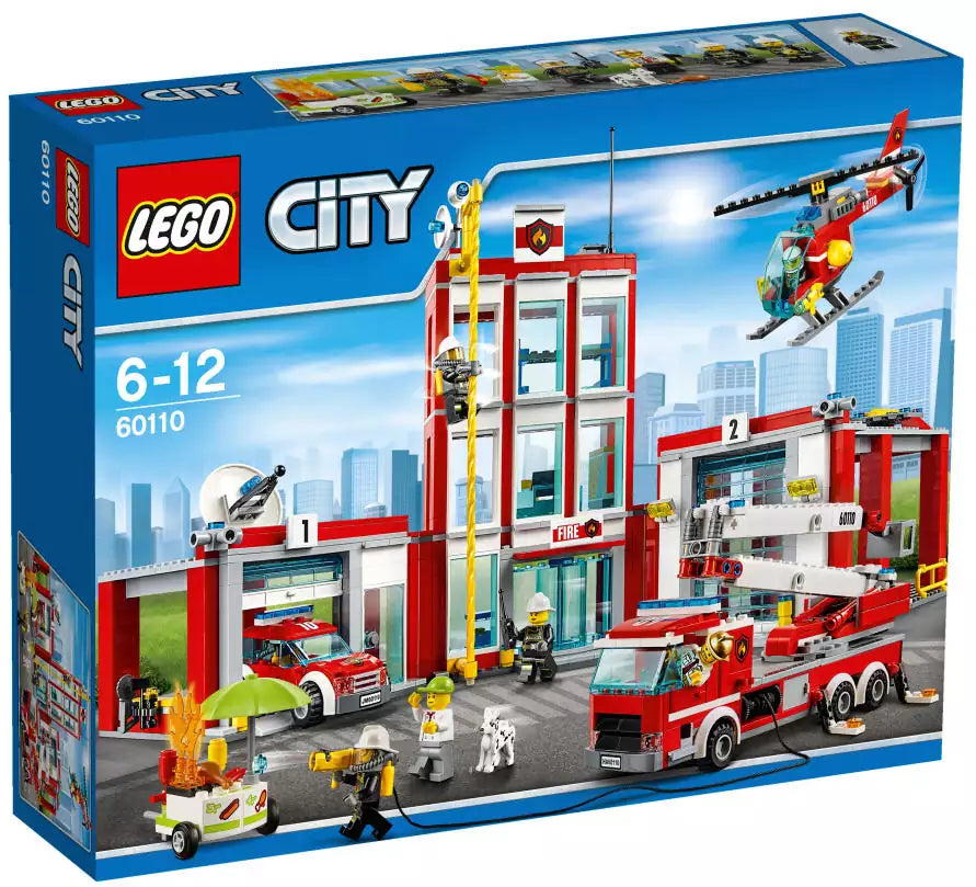 LEGO City 60110 Große Feuerwehrstation