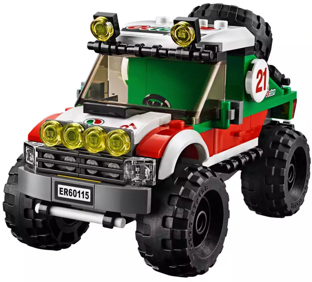 LEGO City 60115 Allrad-Geländewagen, Ansicht vorne