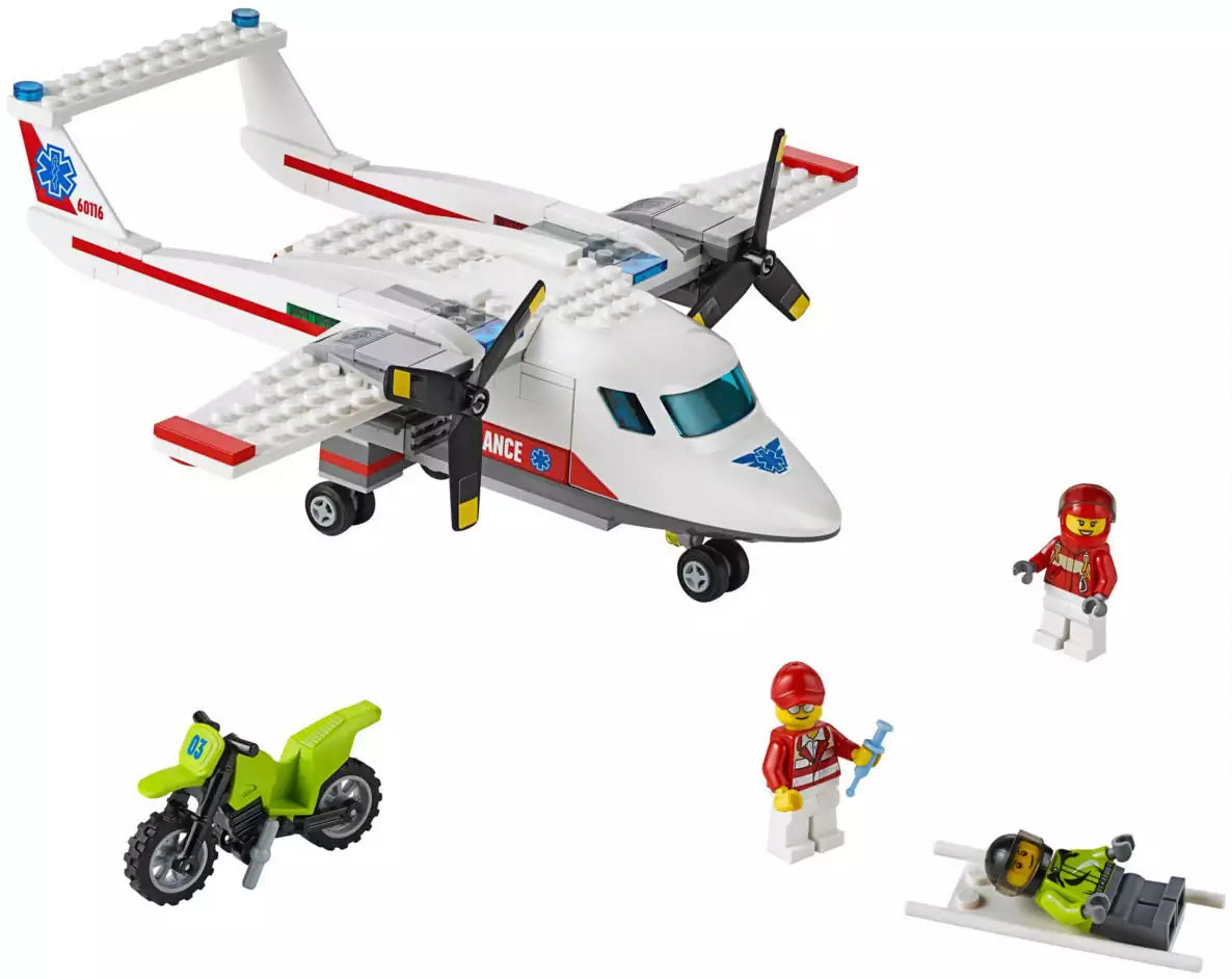 LEGO City 60116 Rettungsflugzeug, Inhalt