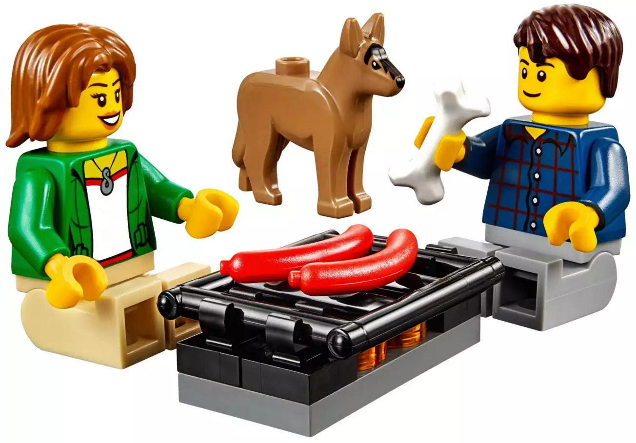 LEGO City 60117 Van & Wohnwagen, Minifiguren