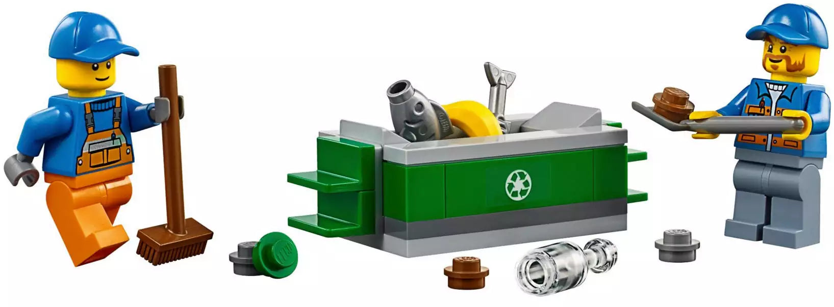 LEGO City 60118 Müllabfuhr, Minifiguren
