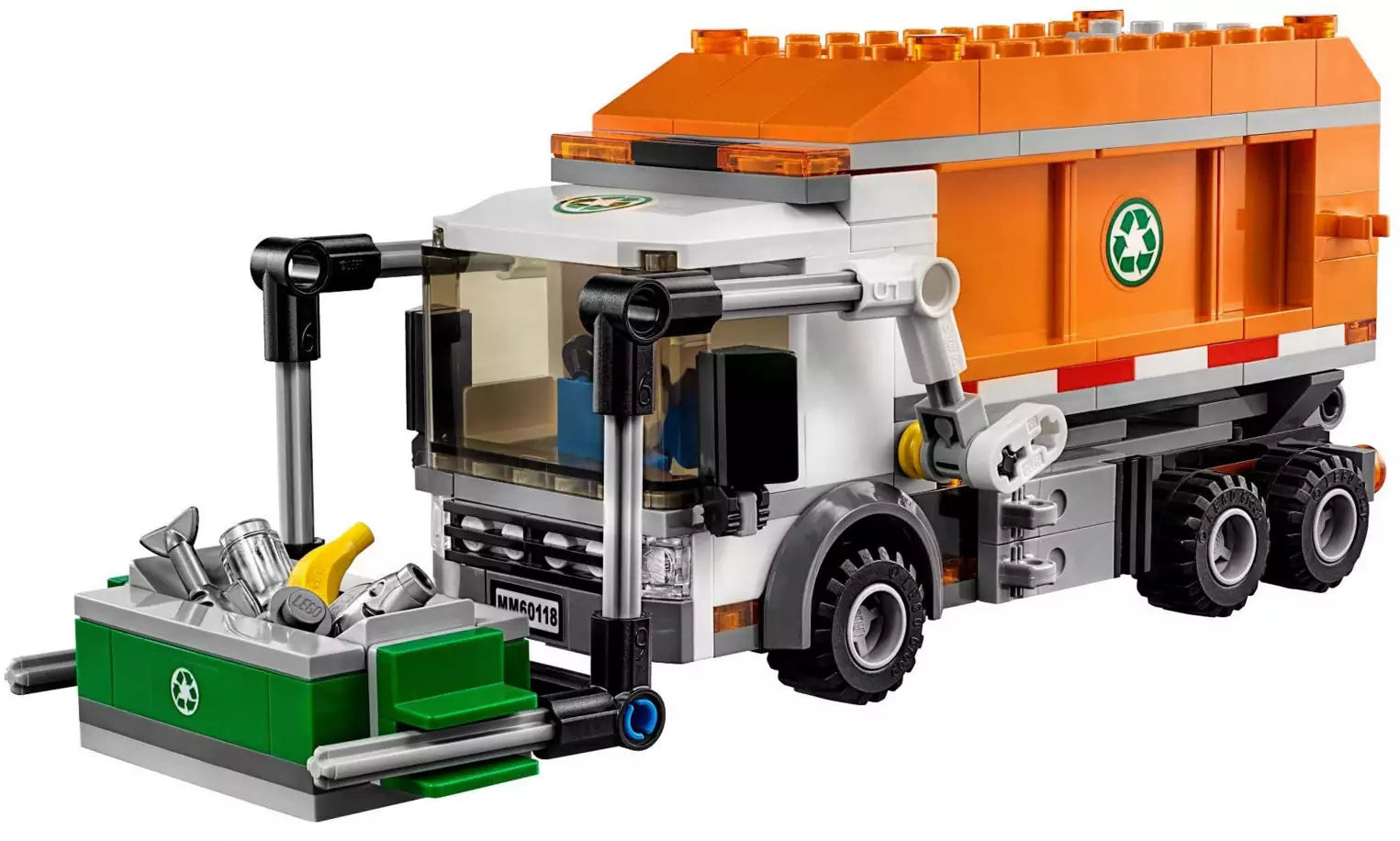 LEGO City 60118 Müllabfuhr, anheben