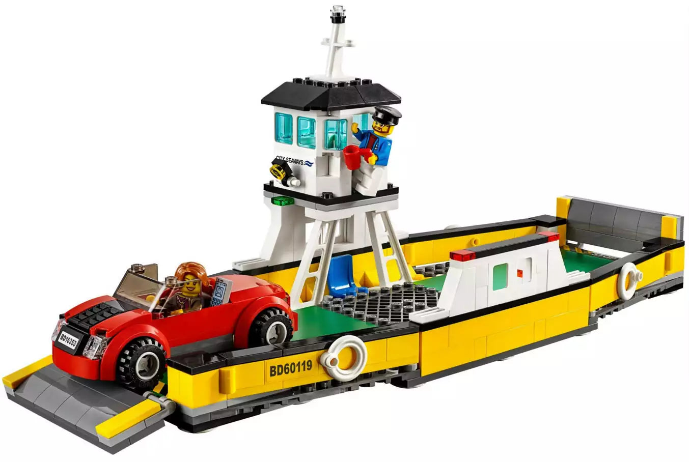 LEGO City 60119 Fähre, Gesamtansicht