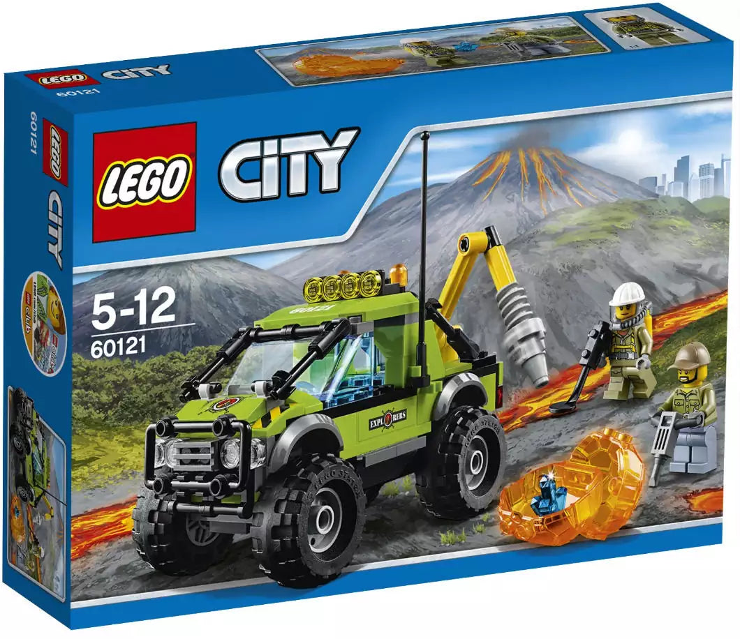 LEGO City 60121 Vulkan-Forschungstruck
