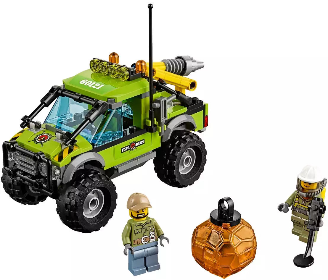 LEGO City 60121 Vulkan-Forschungstruck, Inhalt