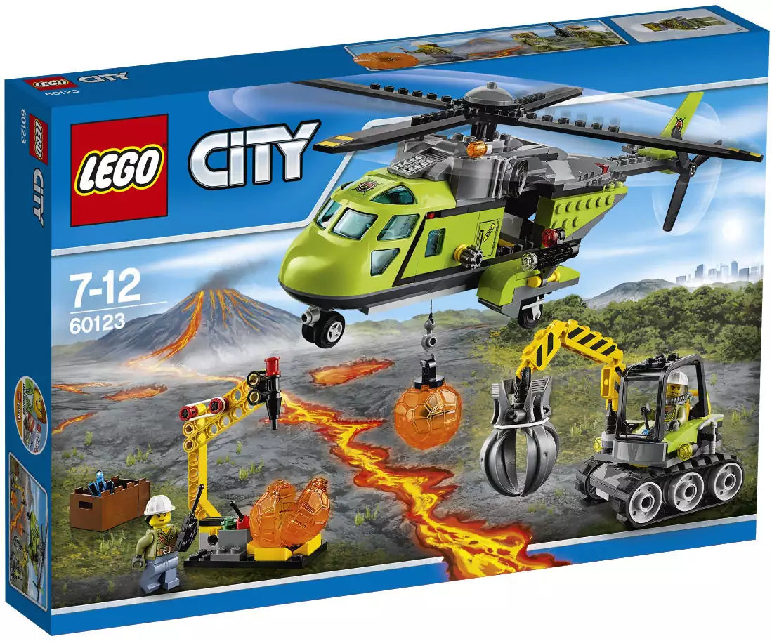 LEGO City 60123 Vulkan-Versorgungshelikopter