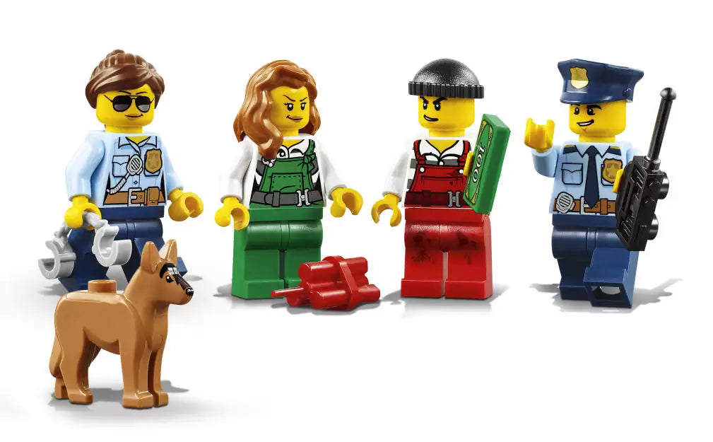 LEGO City 60136 Polizei-Starter-Set, Minifiguren