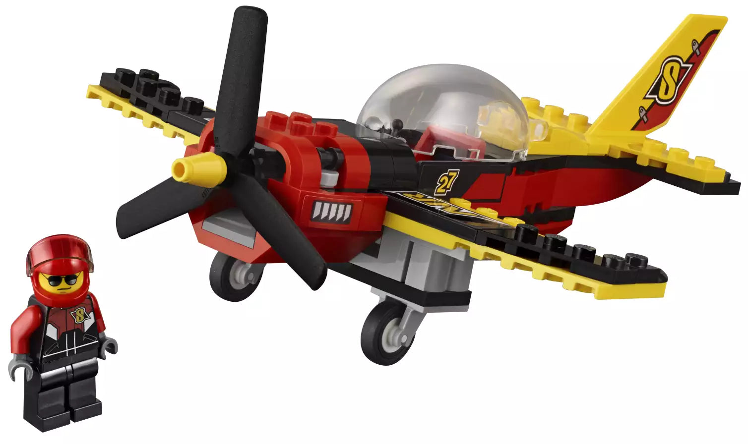 LEGO City 60144 Rennflugzeug, Inhalt