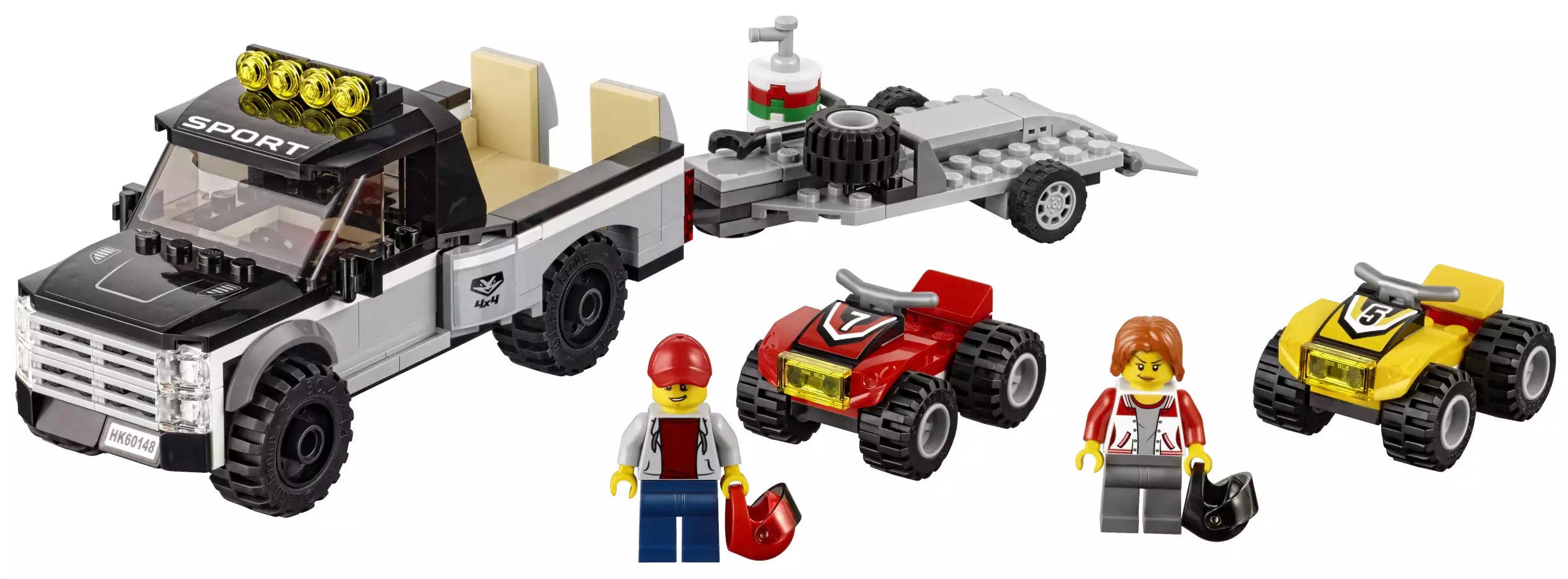 LEGO City 60148 Quad-Rennteam