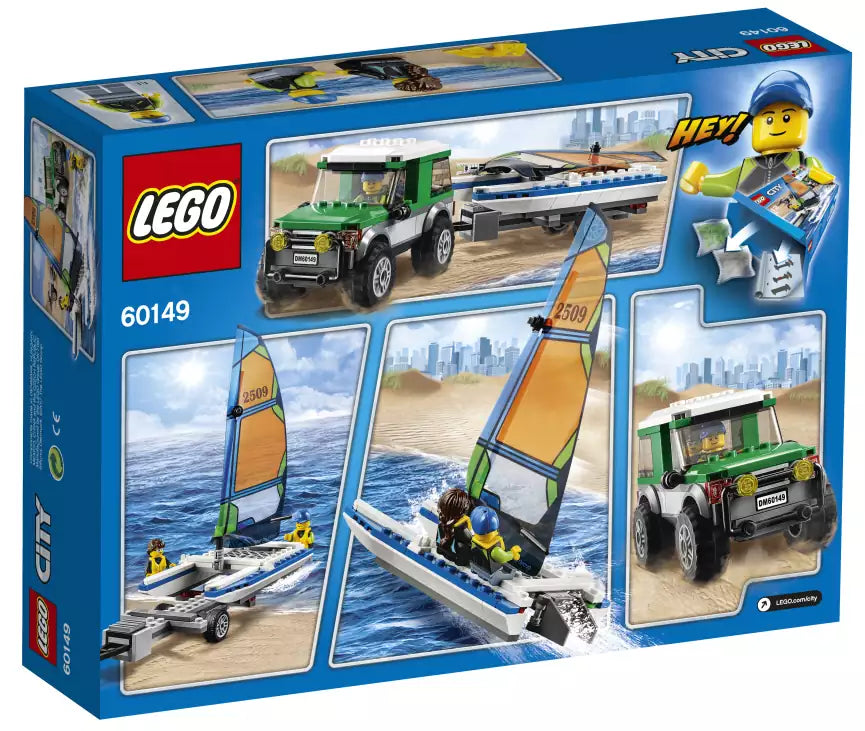 LEGO City 60149 Geländewagen mit Katamaran