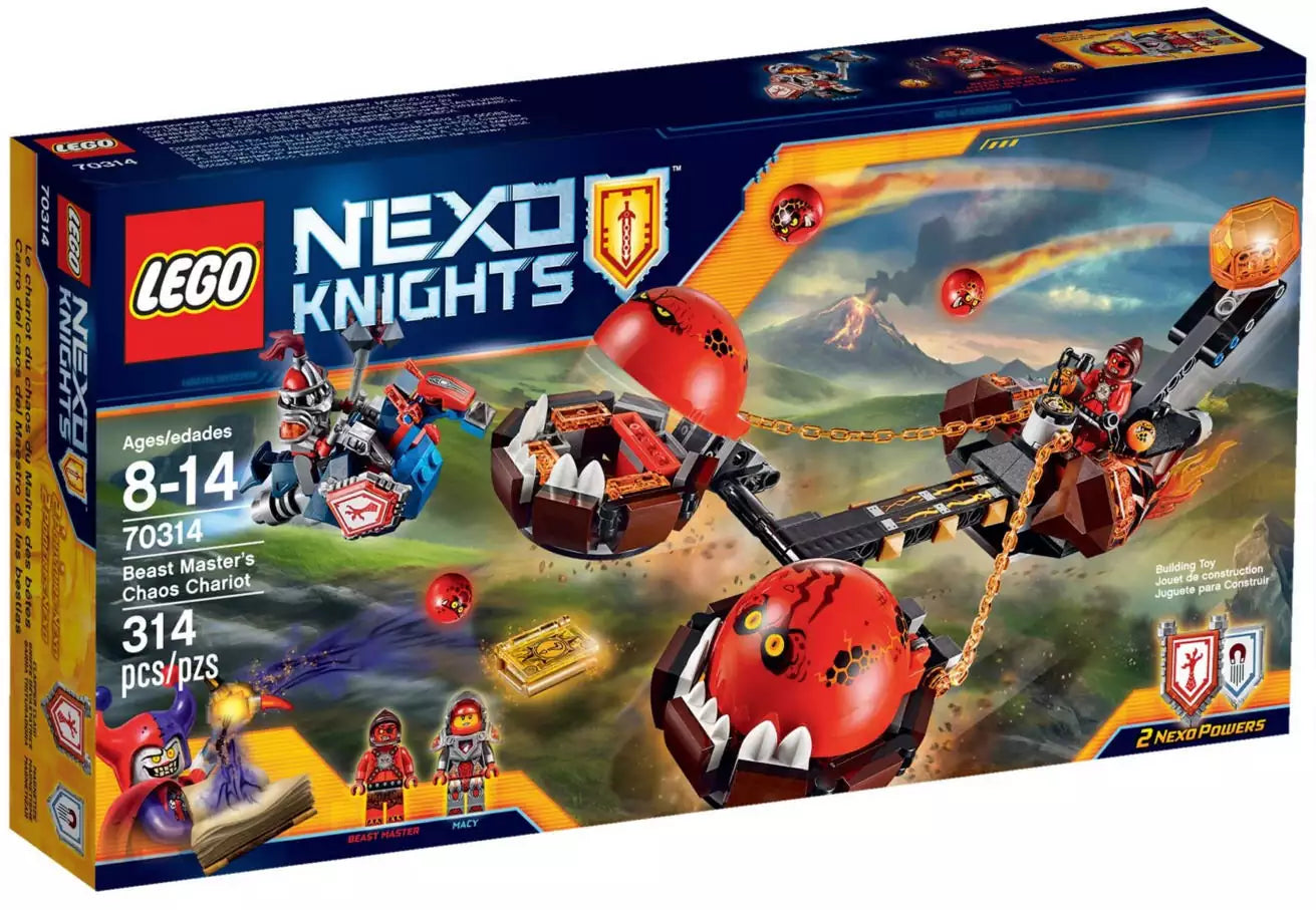 LEGO Nexo Knights 70314 Chaos-Kutsche des Monster-Meisters