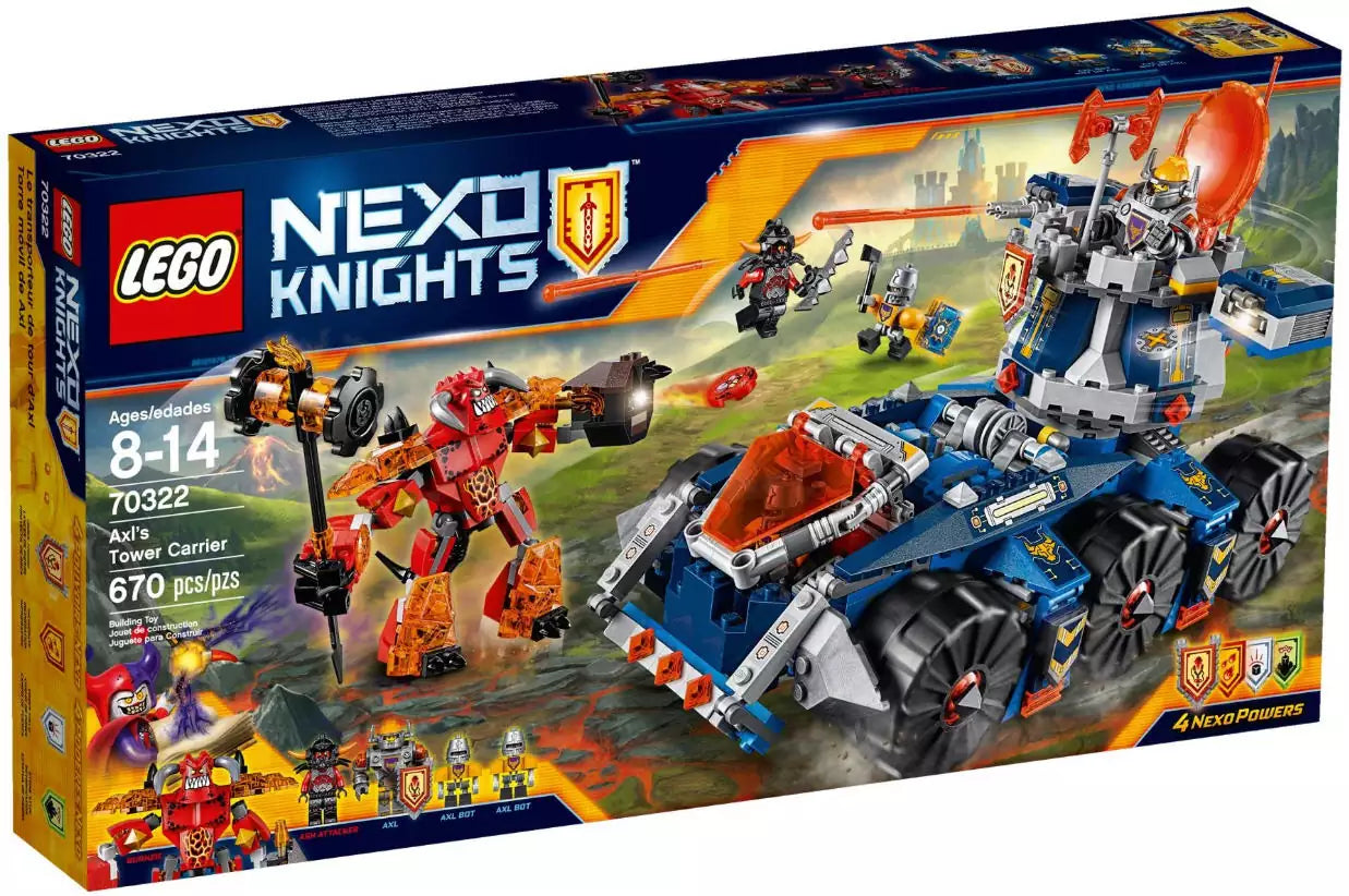 LEGO Nexo Knights 70322 Axls rollender Wachturm