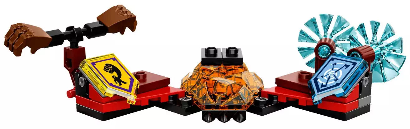 LEGO Nexo Knights 70338 Ultimativer General Magmar, Kraftschilder