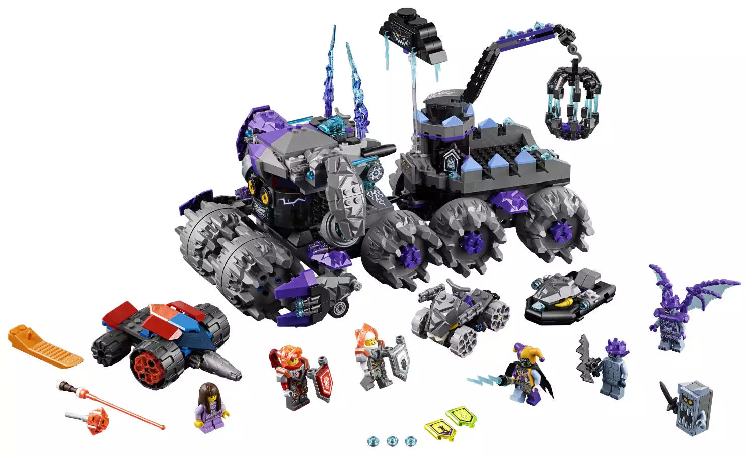 LEGO Nexo Knights 70352 Jestros Monströses Monster-Mobil, Inhalt
