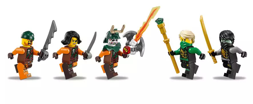 LEGO Ninjago 70593 Der Grüne Energie-Drache, Minifiguren