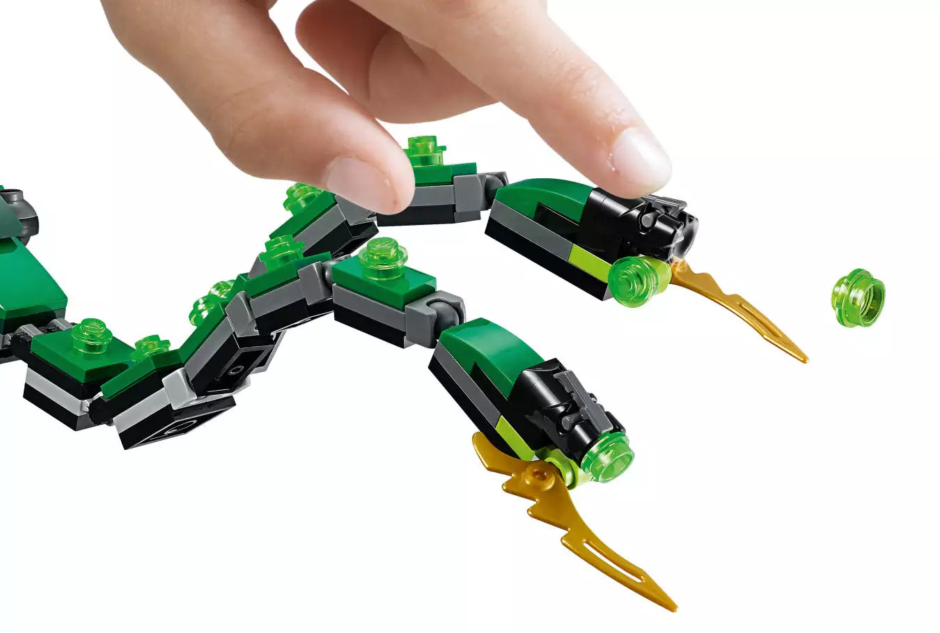LEGO Ninjago 70593 Der Grüne Energie-Drache, Detail 2