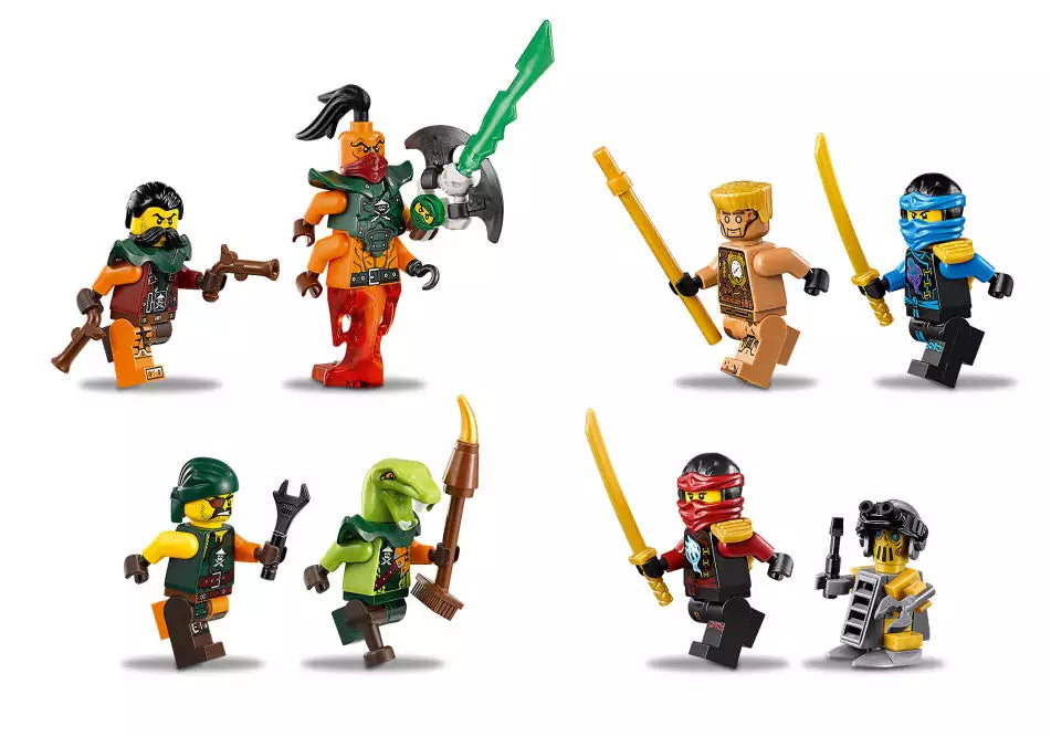 LEGO Ninjago 70594 Die Leuchtturmbelagerung, Minifiguren