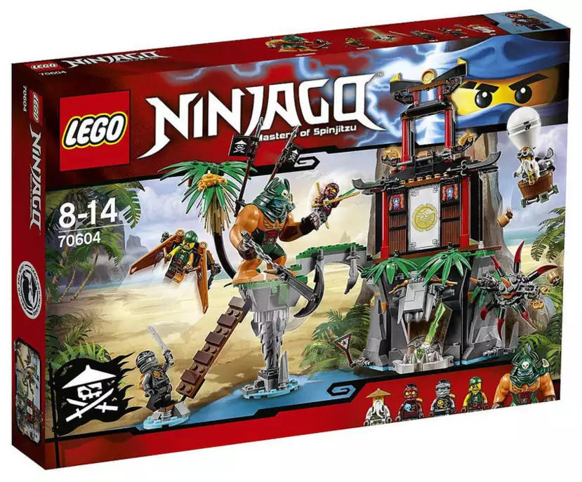 LEGO Ninjago 70604 Schwarze Witwen-Insel