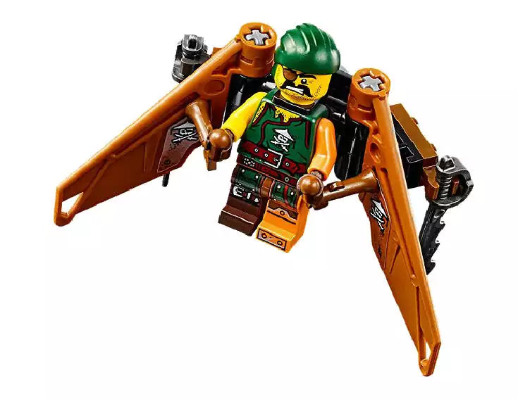 LEGO Ninjago 70604 Schwarze Witwen-Insel, Piratenflieger