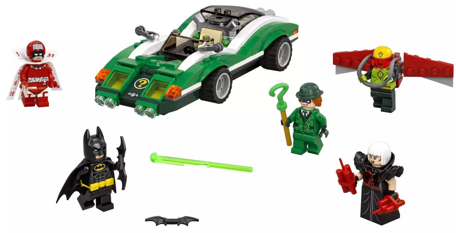 The LEGO Batman Movie 70903 Riddle Racer, Inhalt