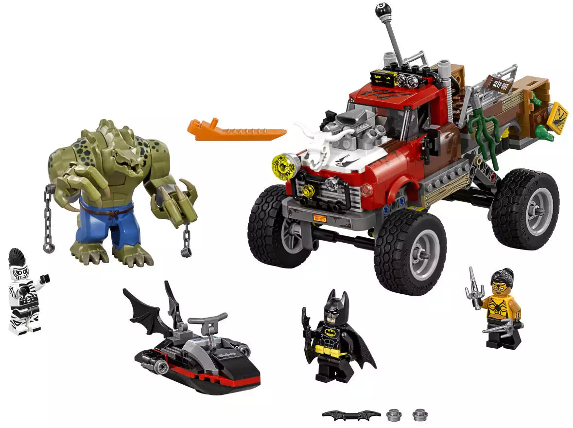 The LEGO Batman Movie 70907 Killer Crocs Truck, Inhalt