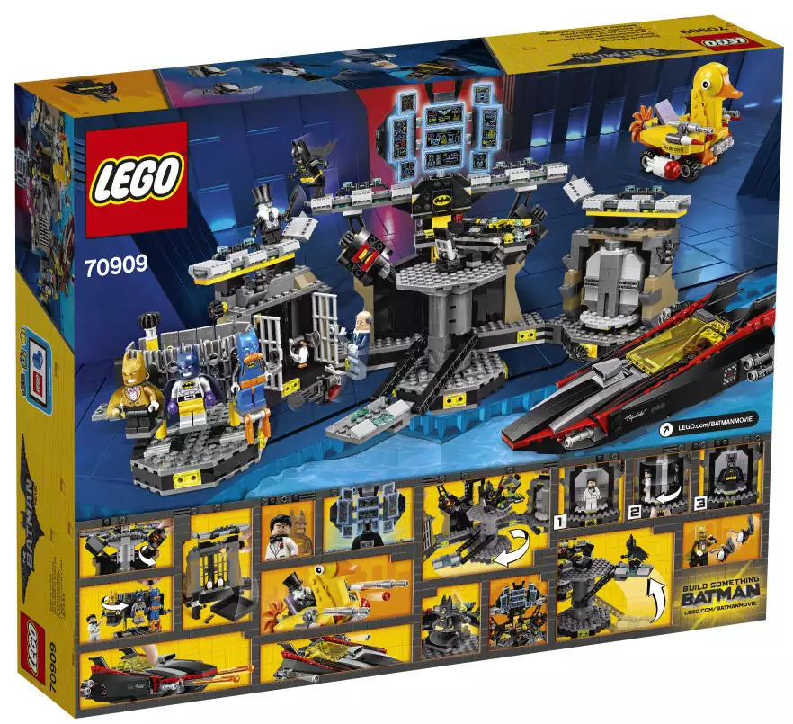 The LEGO Batman Movie 70909 Batcave-Einbruch, Box Rückansicht
