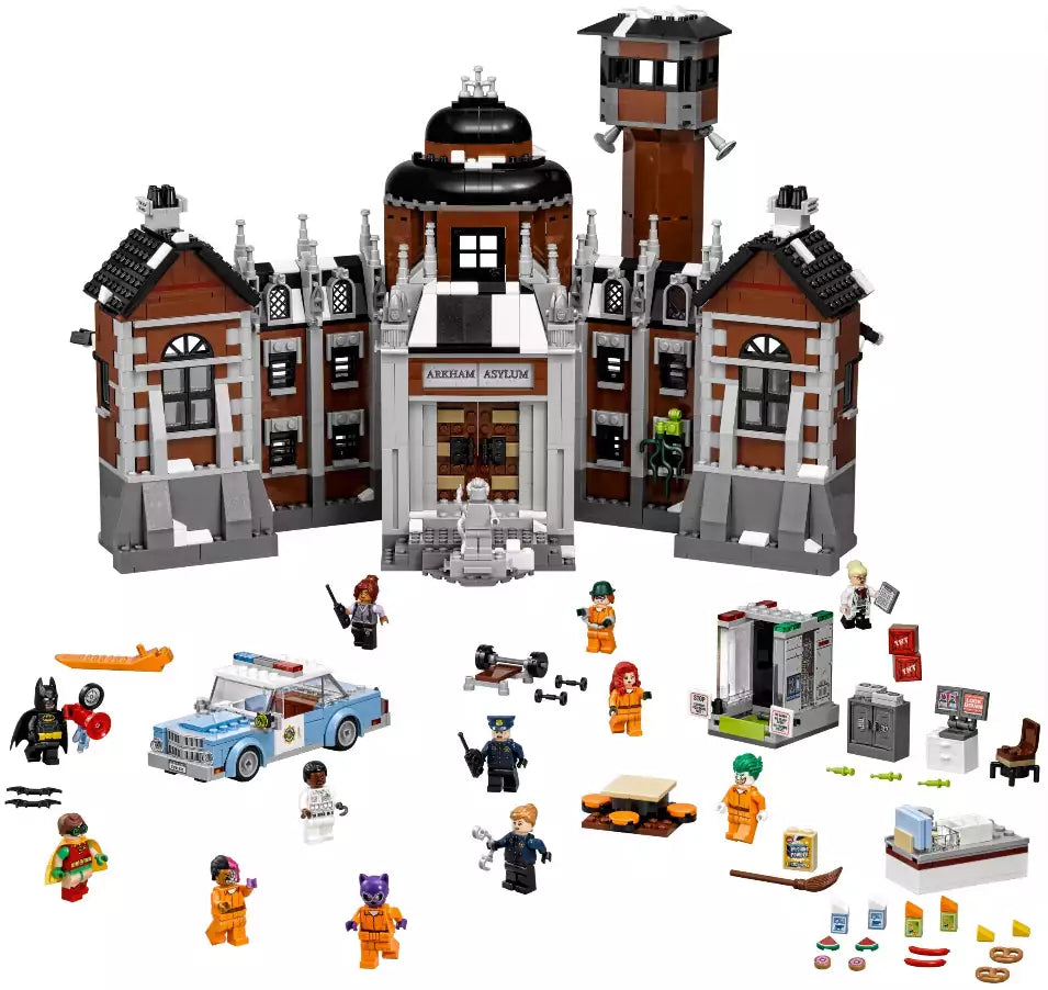 The LEGO Batman Movie 70912 Arkham Asylum, Inhalt