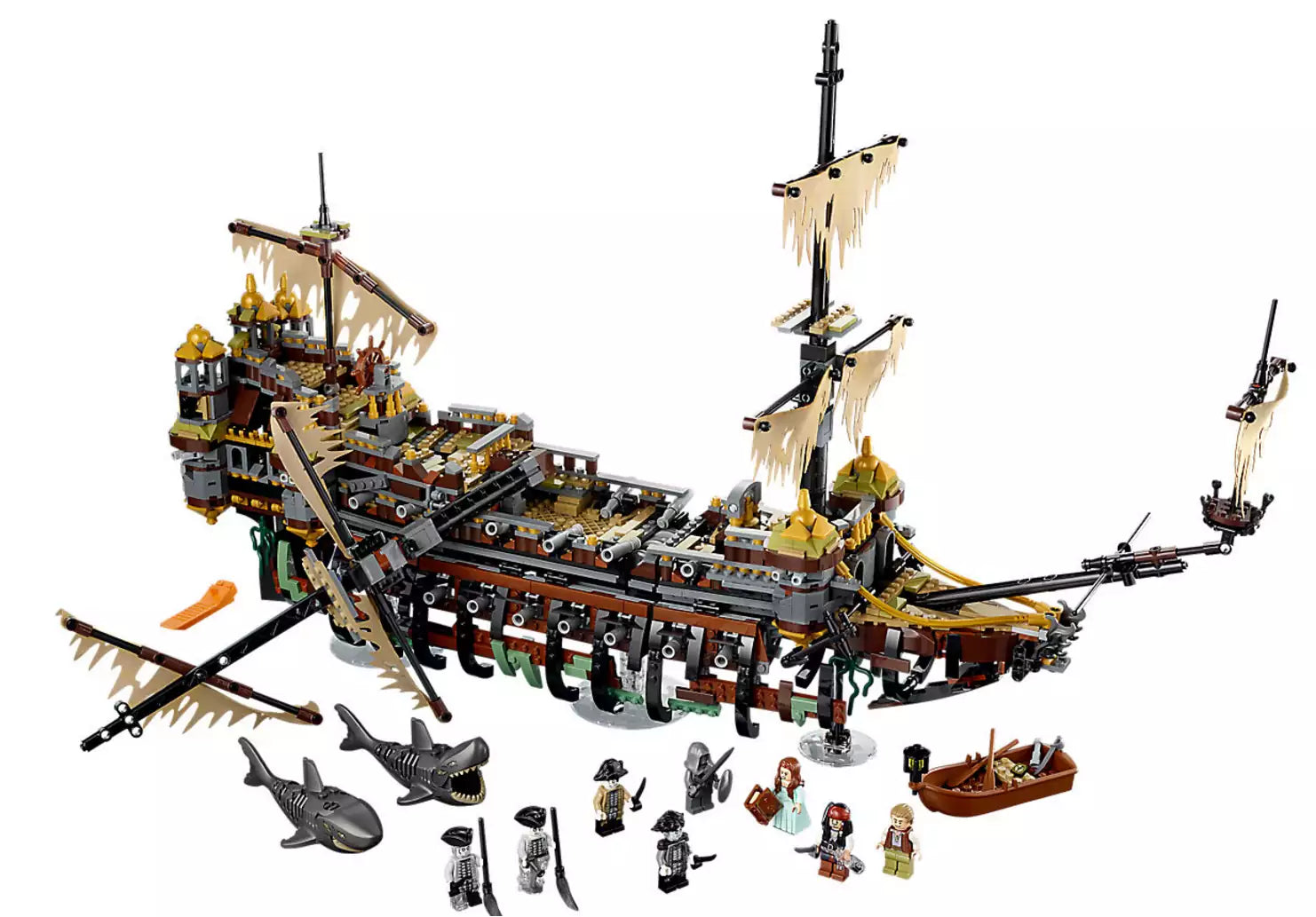 LEGO Pirates of the Caribbean 71042 Silent Mary, Inhalt