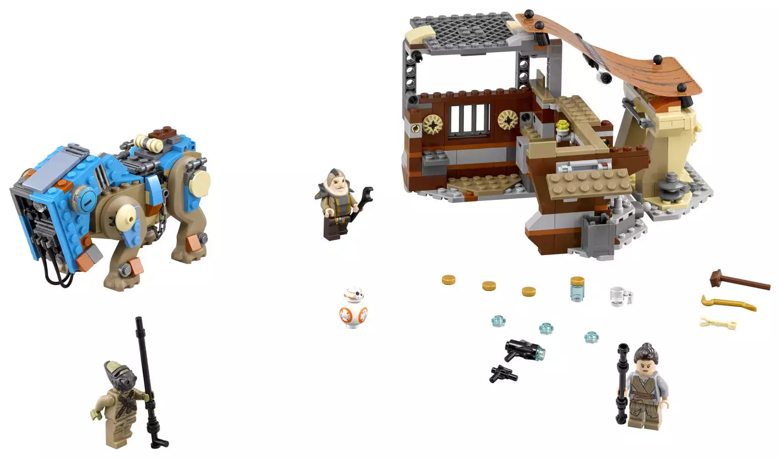LEGO Star Wars 75148 Encounter on Jakku, Inhalt