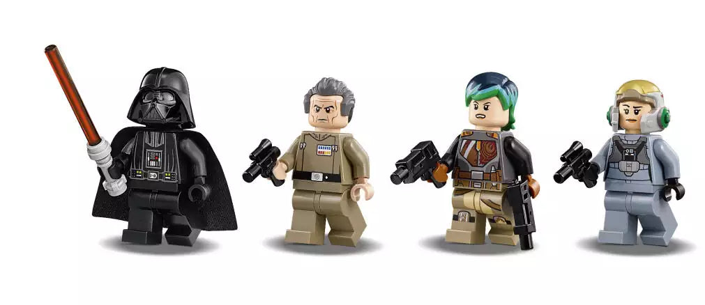 LEGO Star Wars 75150 Vaders TIE Advanced vs. A-Wing Starfighter, Minifiguren