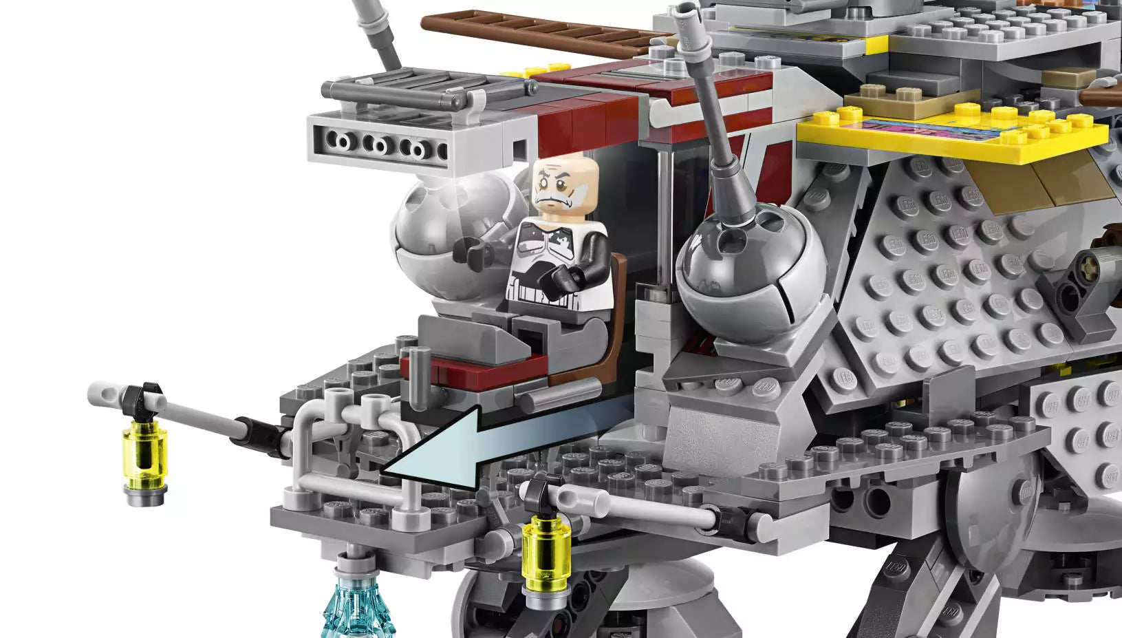 LEGO Star Wars 75157 Captain Rexs AT-TE, Detail 2