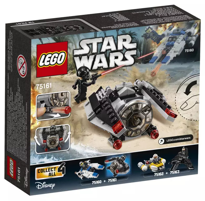 LEGO Star Wars 75161 TIE Striker Microfighter, Box Rückansicht