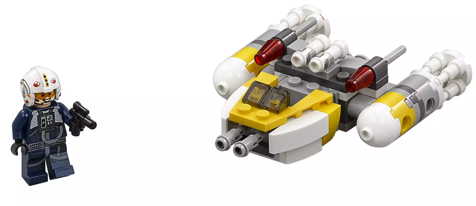 LEGO Star Wars 75162 Y-Wing Microfighter, Inhalt