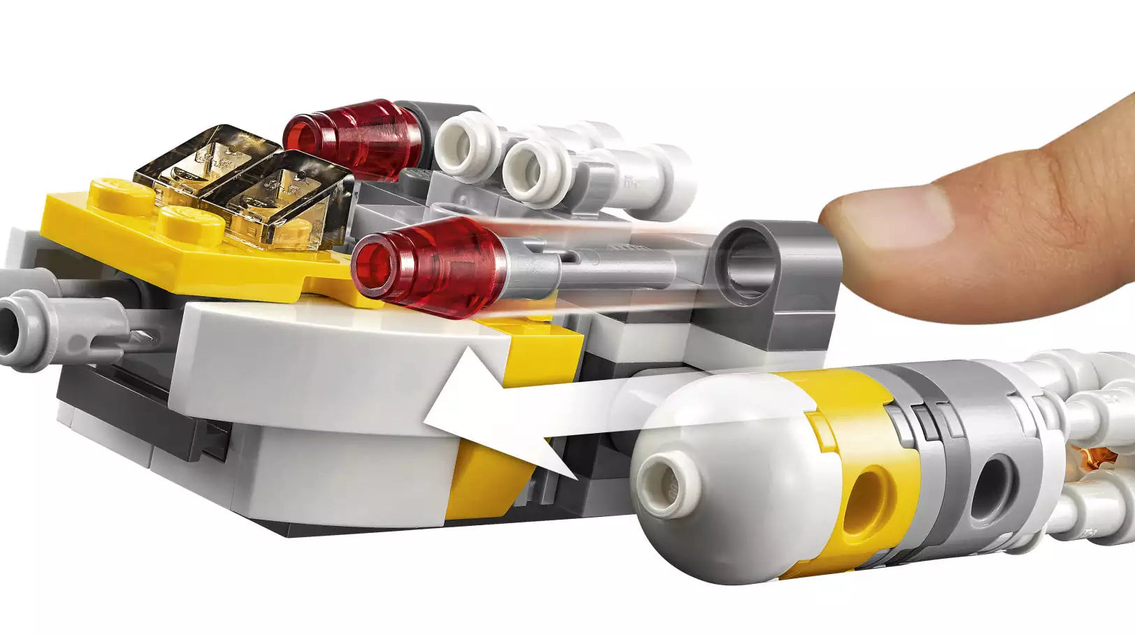 LEGO Star Wars 75162 Y-Wing Microfighter, Detail 2
