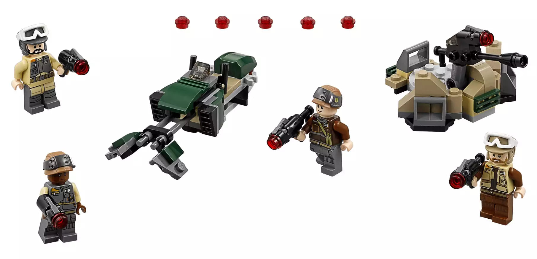 LEGO Star Wars 75164 Rebel Trooper Battle Pack, Inhalt