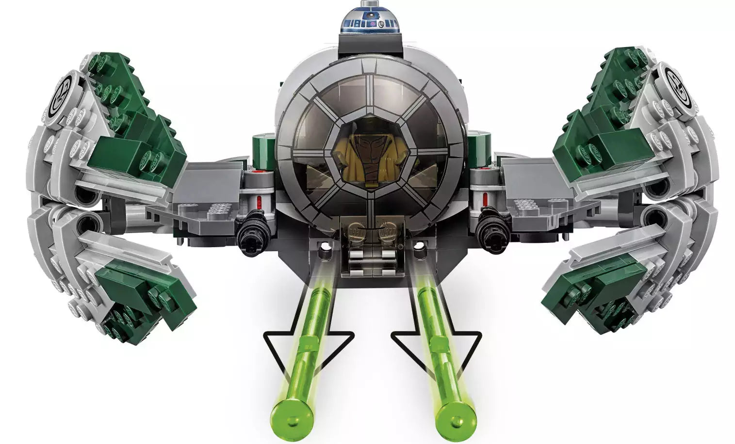 LEGO Star Wars 75168 Yodas Jedi Starfighter, Detail 2