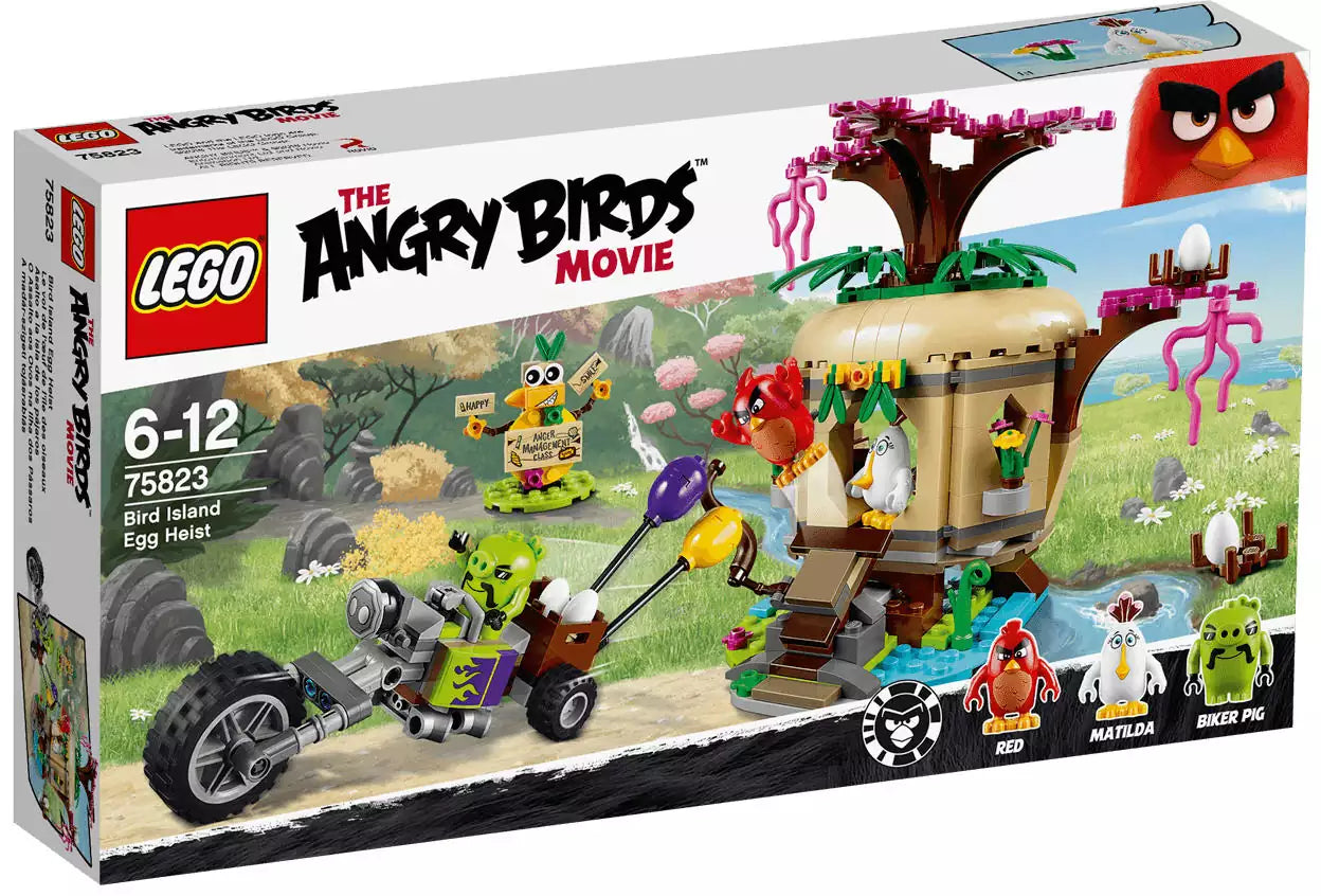LEGO Angry Birds 75823 Bird Island Egg Heist