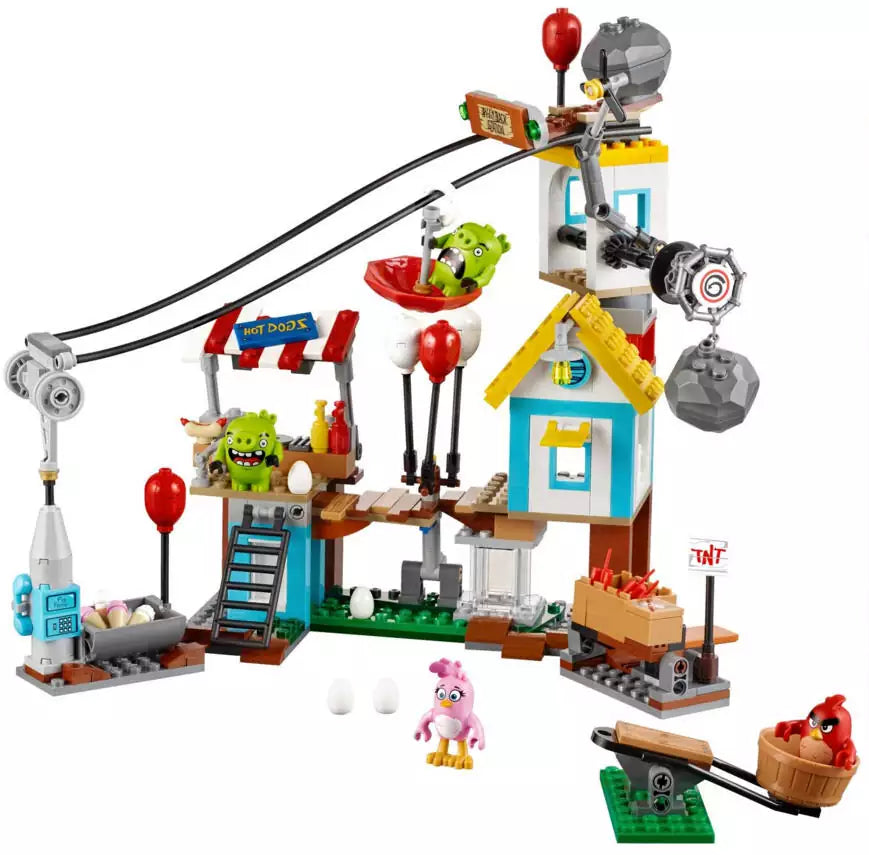 LEGO Angry Birds 75824 Pig City Teardown, Inhalt