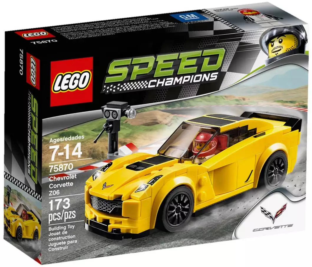 LEGO Speed Champions 75870 Chevrolet Corvette Z06
