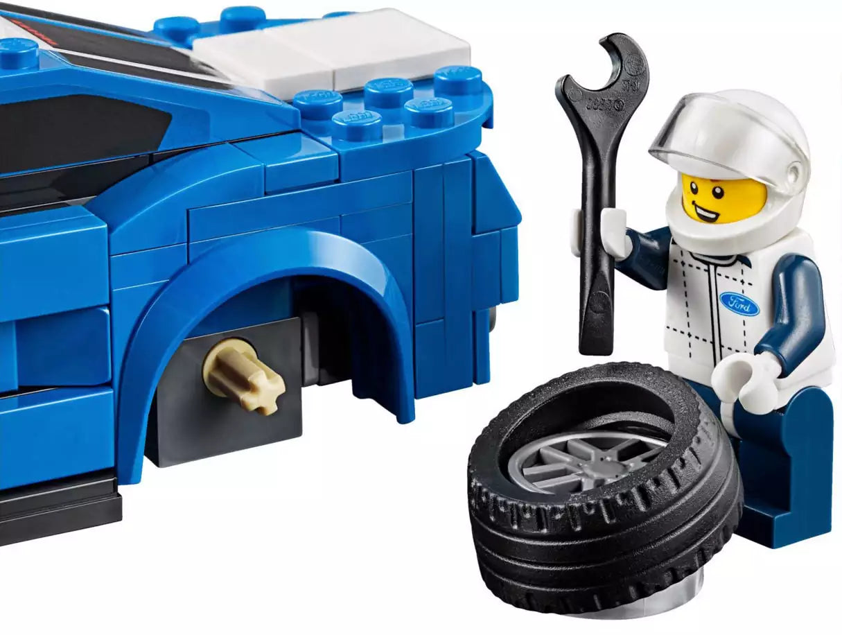 LEGO Speed Champions 75871 Ford Mustang GT, Reifenwechsel