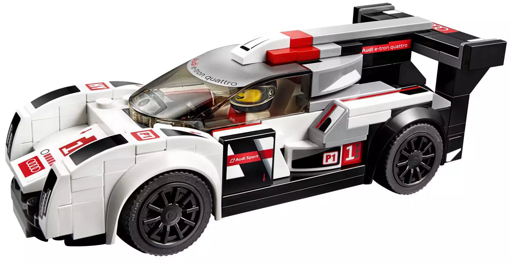 LEGO Speed Champions 75872 Audi R18 e-tron quattro, Vorderansicht