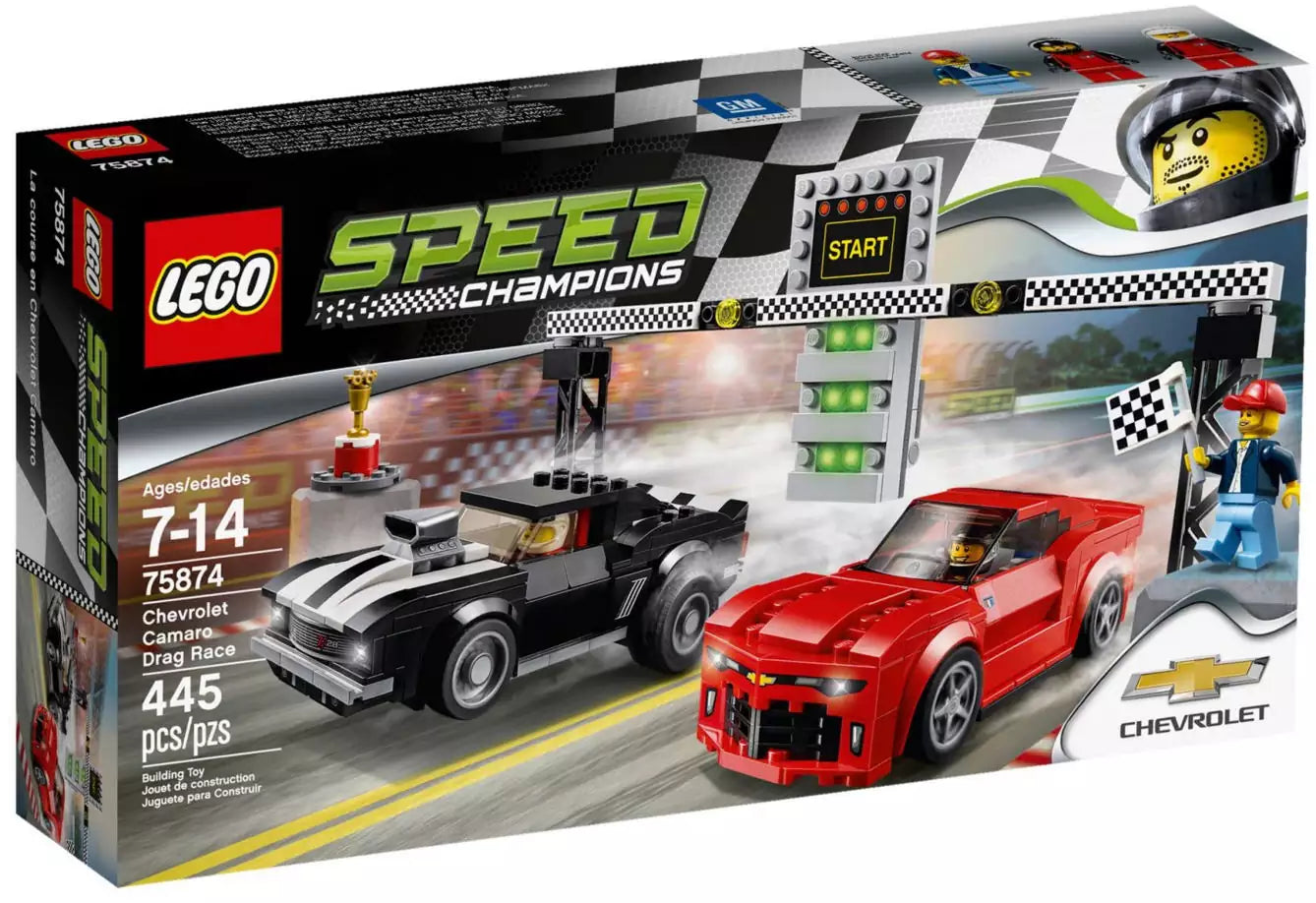 LEGO Speed Champions 75874 Chevrolet Camaro Drag Race