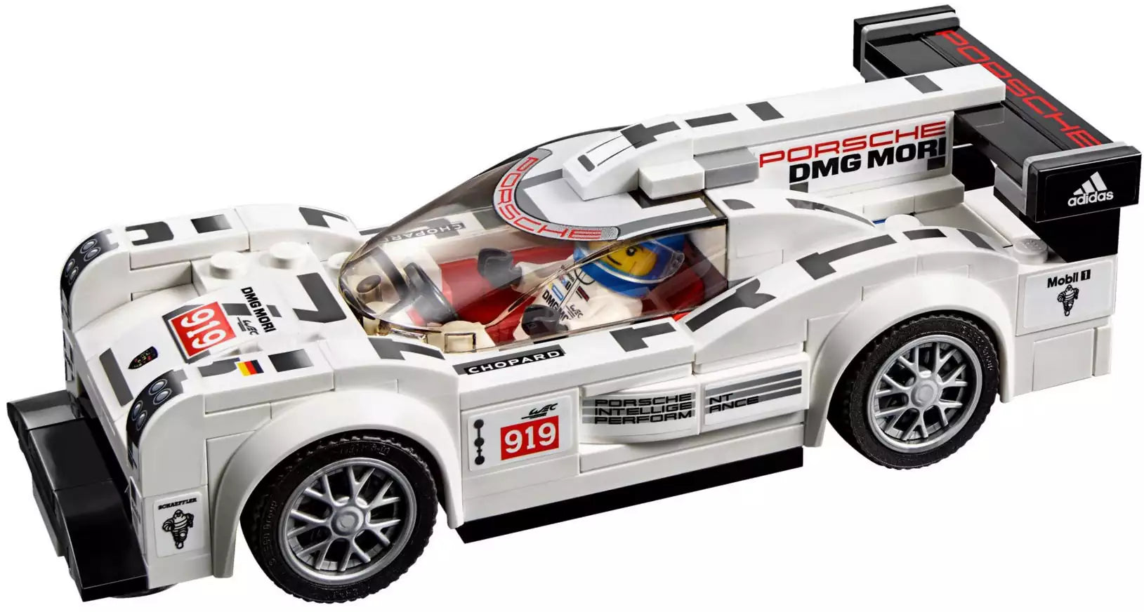 LEGO Speed Champions 75876 Porsche 919 Hybrid and 917K Pit Lane,  Vorderansicht